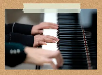 ピアノ教室の風景1