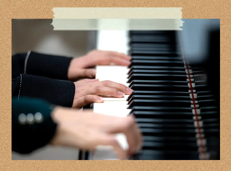 ピアノ教室風景1