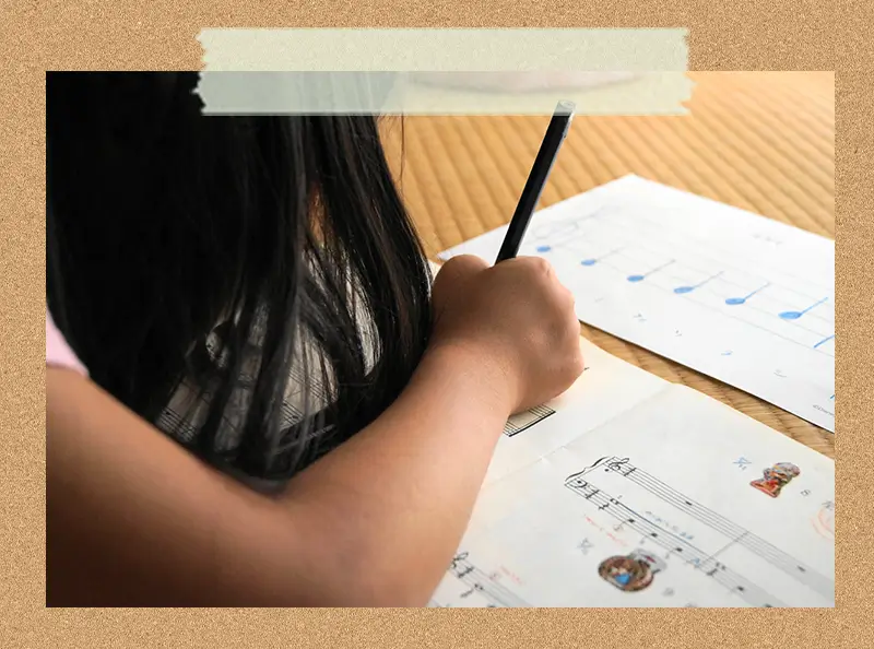 ピアノ教室風景2